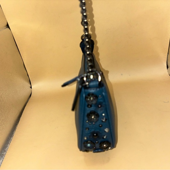 Coach 59381 Tea Rose Teal Nolita 19 Wristlet - Picture 16 of 16